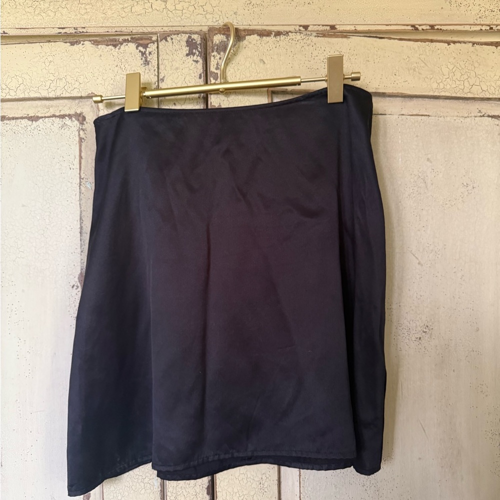 Silk Reformation Black Pencil Skirt